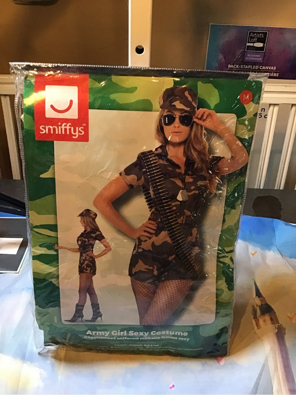 Smiffy’s army girl sexy costume woman size medium